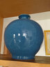 loyo景德镇复古开片花瓶陶瓷瓷器插花中式家居客厅电视柜桌面装饰摆件 花釉-石榴-蓝色-不建议装水 实拍图
