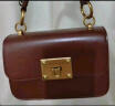 CHARLES&KEITH编织手柄毛绒手提斜挎包婚包小方包生日礼物CK2-50781528-1 CK2-50781528Dark Brown深棕色 S 实拍图