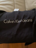 Calvin Klein Jeans秋季男士休闲圆领简约字母印花舒适打底长袖T恤J319918 BEH-太空黑 S  （建议110-130斤） 实拍图