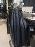 啄木鸟（TUCANO）春秋季皮衣男中年男士商务休闲立领爸爸装皮夹克加绒加厚外套上衣 1655黑色 【加绒款】 XL /180 实拍图