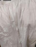 无印良品（MUJI）女式强捻抽褶裙长半身裙纱裙薄荷曼波风纯棉全棉裙子女装半裙 白色 L 165/70A 实拍图