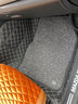乔氏全包围汽车脚垫适用大众轩逸朗逸帕萨特思域迈腾凯美瑞卡罗拉脚垫 【豪华款】黑金皮革+黑灰丝圈 比亚迪-全系定制-备注车型年份 实拍图