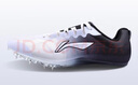 李宁（LI-NING） 钉鞋田径短跑鞋新款轻量全掌PEBAX 体考训练比赛跑步跳远钉子鞋 LJJQ211-1白黑[7钉] 脚宽拍大一码 44 实拍图