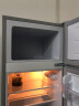 志高（CHIGO）【送货上门】108升 双门冰箱小型电冰箱 迷你宿舍冷冻冷藏冷冻节能 星光银 晒单实拍图