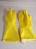 3M思高家务手套防水洗碗天然橡胶薄款舒适无异味厨房清洁手套cbg 黄色薄巧型 1双 装 M 实拍图