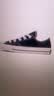 匡威（Converse）All Star夏季经典帆布男女低帮休闲运动鞋黑色 实拍图