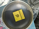 炊大皇304不锈钢炒锅蜂窝不粘锅平底炒菜锅家用少油烟燃气灶电磁炉通用 32cm-无副把手（带钢铲） 32cm 实拍图