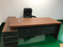 弗纳斯特办公家具老板桌办公桌椅组合简约现代板式大班台班桌主管桌经理桌 2.0米老板桌+老板椅 晒单实拍图