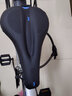 永久自行车坐垫套山地车骑行配件加厚柔软舒适车座套硅胶座垫套 升级款PU硅胶座套-黑蓝 实拍图