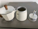 Mongdio 摩卡壶摩卡咖啡壶煮咖啡壶家用意式咖啡机 白色容量约300ml+电热炉+9号圆形滤纸 晒单实拍图
