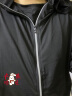 范迪慕 运动套装男健身服高弹训练透气速干紧身跑步T恤外套 黑色 3XL  实拍图