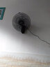 先科（SAST）铝叶壁扇厨房风扇壁挂式电风扇挂壁家用墙壁扇挂墙大风力18吋遥控电扇挂扇璧扇商用厕所卫生间浴室 20英寸 309-R 遥控+电源线加长 实拍图