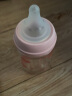 贝亲（Pigeon）迪士尼 自然实感第3代 宽口径玻璃彩绘奶瓶160ml（SS号） 樱花香气 AA226 实拍图