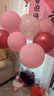 全品屋 生日场景布置气球桌飘发光立柱地飘店铺开业周年庆派对支架路引 粉红亮片气球地飘路引 实拍图