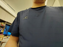 美津浓（MIZUNO）短袖t恤男士凉感冰丝夏季薄款户外青年速干衣 黑色【2104】 XL 实拍图