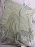KJ塑身裤女高腰收腹提臀内裤纯棉裆产后恢复收胃塑形后脱式防卷边 灰绿色 XL （115-130斤） 实拍图