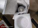 SIMELO施美乐茶水分离杯女玻璃杯双层加厚高颜值带过滤网泡茶水杯 蓝色 330ml 实拍图