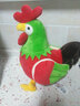 海利伟（Honeyway）海利伟小鸡毛绒玩具鸡公仔大公鸡娃娃玩偶布娃娃生日礼物女生生肖 咘咘达鸡绿色 小号30cm(高度含腿测量) 实拍图