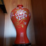 景德镇陶瓷器 中国红花瓶 家居装饰品婚庆礼品 工艺品摆件 美人瓶 晒单实拍图