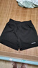 骆驼（CAMEL）运动短裤夏季速干透气健身跑步五分裤宽松吸汗潮流休闲裤 J0S1U8125-2，黑色，女 M 实拍图