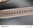 华为适用于Watch4 Pro表带真皮运动手表gt3新款buds/gt2/非凡大师手表腕带男士 Watch4土星褐 真皮表带（22mm）简装 实拍图