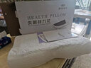 九花  中药枕头助眠记忆棉零压护颈椎助睡眠枕菊花茶叶保健枕深睡枕头 白色绒枕头记忆棉高枕11cm 单只 44cm*22cm 400g药包 实拍图