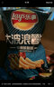 乐事（Lay's）大波浪薯片 铁板鱿鱼味 70g 零食 休闲食品 实拍图
