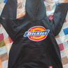 dickies情侣款logo印花连帽卫衣DK007060  黑色 S 实拍图
