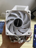 九鲨（JIUSHARK）九鲨JF100RS10CM风扇ARGB12代CPU散热器AMD4管PWM4PIN风冷 白色(ARGB版 ） 实拍图