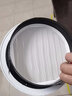 欧芬琦（OUFENQI） abs新风风口圆形中央空调出风口百叶室内可调换气通风口排风罩 斜叶200mm 实拍图