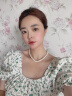 沐芊 珍珠项链年轻款设计感锁骨链女士2024新款人造防珍珠送妈妈小众 珍珠项链[【8MM】 实拍图