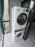 西门子(SIEMENS)洗烘套装 10kg智能除渍滚筒洗衣机+9kg进口热泵烘干机家用 WG54B2X00W+WT47W5601W 以旧换新 晒单实拍图
