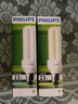 飞利浦（PHILIPS）节能灯三基色灯泡螺旋螺口led球泡家用电灯2U型 【E27-3U】23W-黄光2700K 实拍图