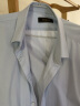 雅戈尔 衬衫男士 2020春季青年男休闲短袖衬衫 GSDP100163IJA 浅蓝条纹 44 晒单实拍图