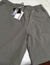 HLA海澜之家休闲短裤男山不在高系列松紧腰短裤男夏季HKMCW2W006A 实拍图