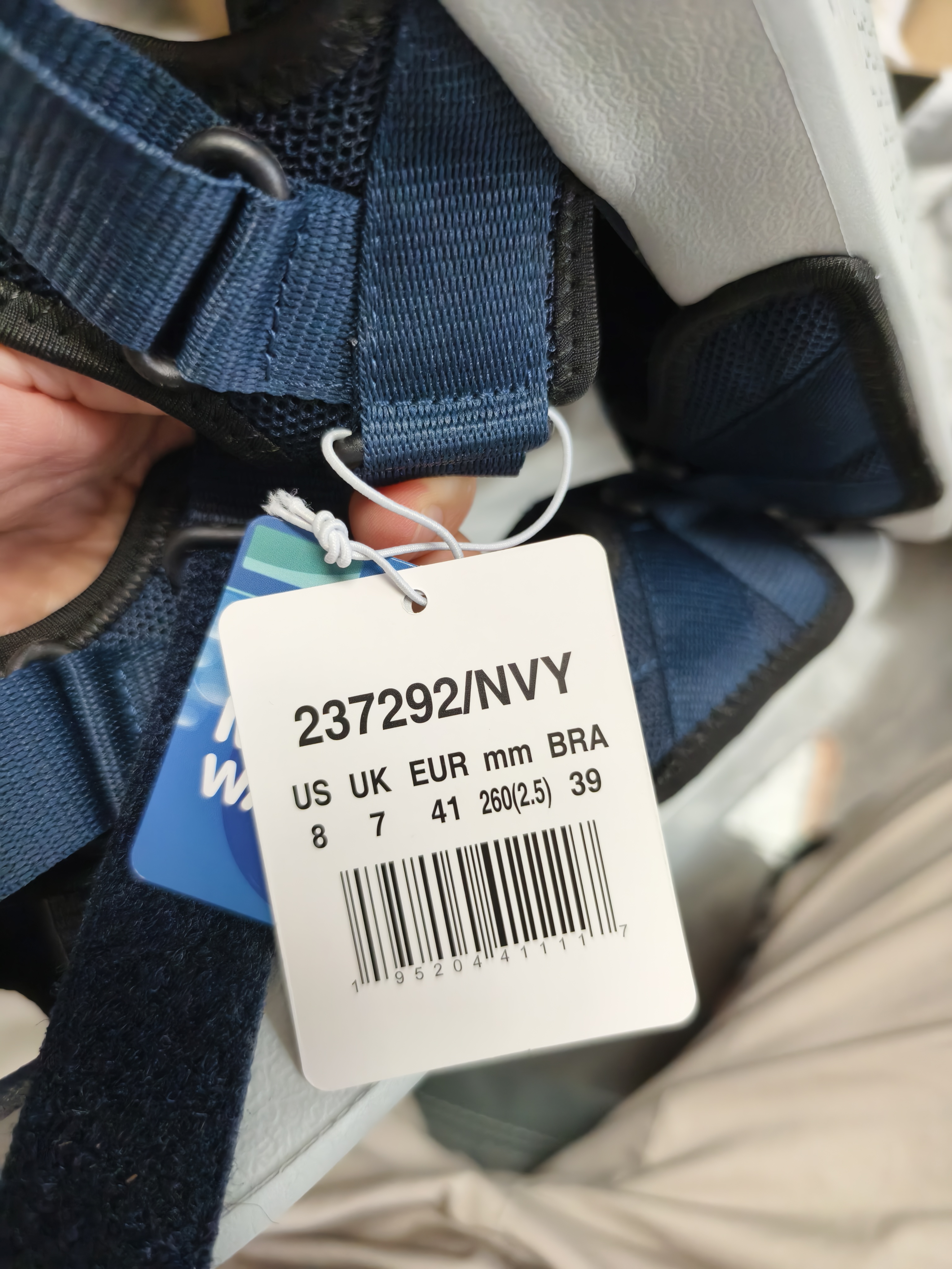 斯凯奇夏男士运动沙滩鞋魔术贴轻便透气鞋子户外凉鞋237292 实拍图