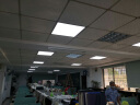 弗烙迪（FuLuodi）led工程集成吊顶灯600x600平板灯嵌入式办公室面板灯 铝材银框600*600 48w 豪华型 晒单实拍图