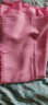 上海故事妇女节礼物中国红秋冬保暖围巾女士长款本命年围脖年会两用礼盒装 粉色 实拍图