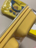 江南.汉桐（Home&Tony）韩国进口儿童分格饭盒餐盒小学生304不锈钢餐盘便携保温便当盒 紫冰雪A款+碗+餐具送保温包 实拍图