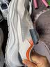 361°男鞋运动鞋子男休闲户外夏季网面透气跑步鞋白鞋软底增高文化鞋 -2-西米色 42 实拍图