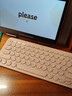 罗技（Logitech）时尚系列K380蓝牙键盘 无线键盘Mac笔记本平板IPAD电脑静音键盘安卓手机多设备超薄便携巧克力按键 K380 粉色 实拍图