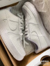 耐克（NIKE）AIR FORCE 1'07 AF1 空军一号运动鞋 DH2920-111 大童GS 40 实拍图