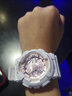 卡西欧（CASIO）送女友礼物女生学生运动电子表BABY-G智能防水防震潮流新年礼物 GMA-S2100-7A梦幻雪白 实拍图