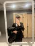 奢树（SHESHU）西裤男商务正装裤修身职业装长裤子纯色中腰直筒通勤西装裤 黑色 33 实拍图