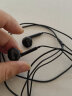 SevenLove耳机有线半入耳式手机电竞电脑适用于苹果vivo小米oppo红米华为荣耀三星MP3睡眠降噪3.5圆孔type-c 音乐游戏语音通话耳麦【黑色】 实拍图