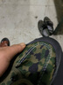 柯奇诺（KQINOKQN）工地解放鞋军训鞋男胶鞋耐磨防滑透气帆布鞋迷彩劳保鞋防砸工作鞋 绿色（牛筋底） 44【270】 实拍图