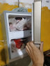 韩国现代（HYUNDAI）迷你冰箱小 冰箱小型电冰箱双门家用宿舍冷冻冷藏节能 53升 金色【一级能效】【3天约一度电】 实拍图