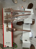 双立人（ZWILLING）餐具套装勺子汤勺水果叉刀叉咖啡勺食品级不锈钢西餐具Minimale 甜品叉4件套（复古金） 实拍图