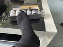 隐形盾抗菌防臭袜纯白简约中筒袜百搭透气速干袜子女秋冬日常男士女神节 实拍图