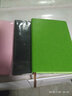 如晨  笔记本子商务记事本子韩国小清新大学生日记本简约a5笔记本文具办公用品工作记事本子定制 光面款-草绿色 实拍图